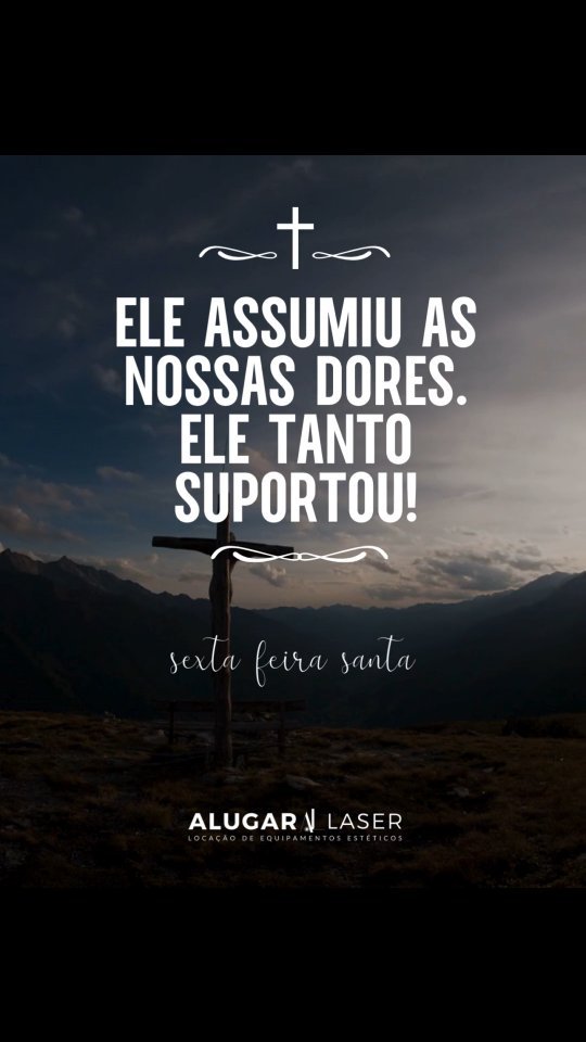 Imagem do Instagram relacionada ao post: Nesta Sexta-Feira Santa, uma reflexão sobre o verdadeiro cuidado na estética