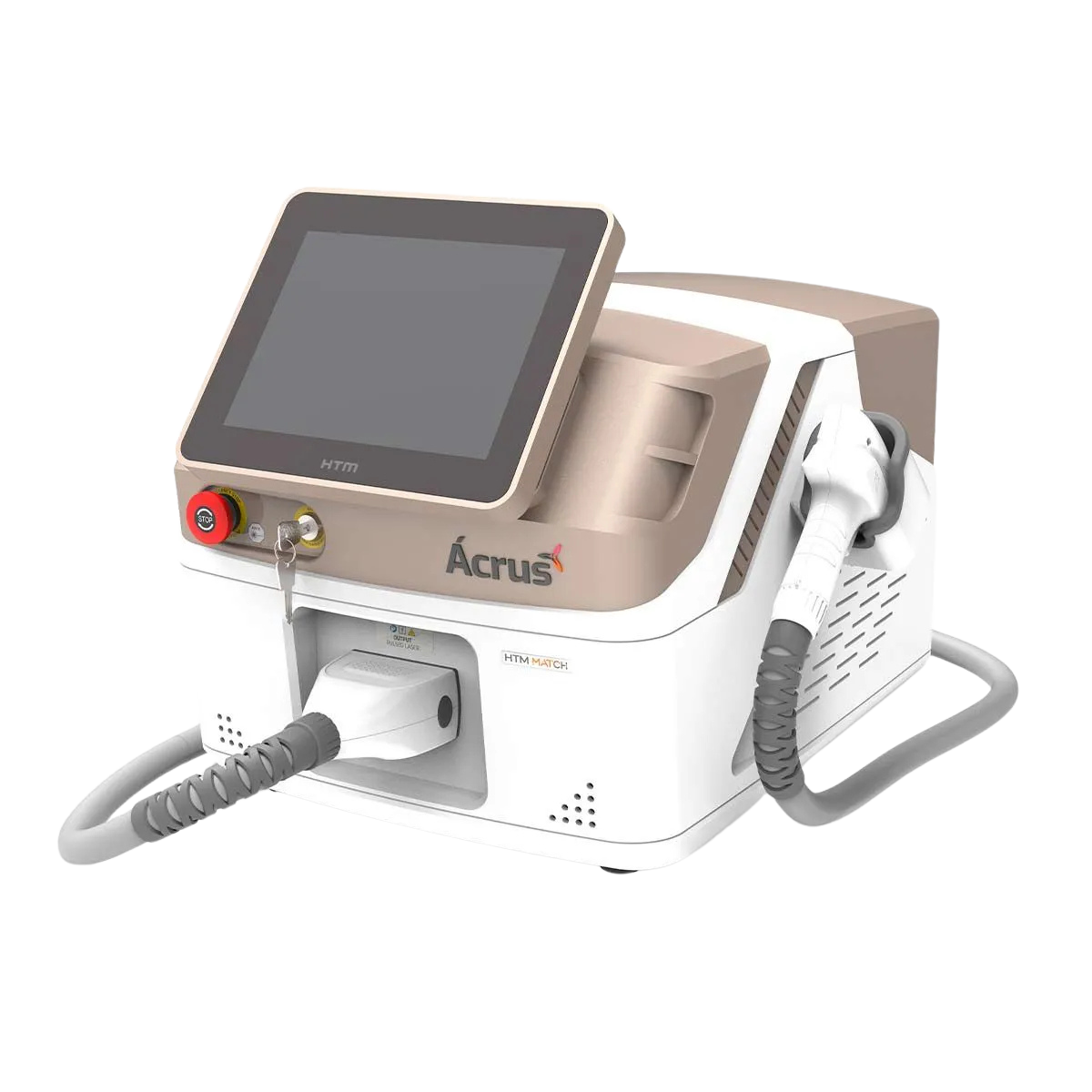 Ácrus HTM — laser de epilação Triple Wave 3D disponível para locação
