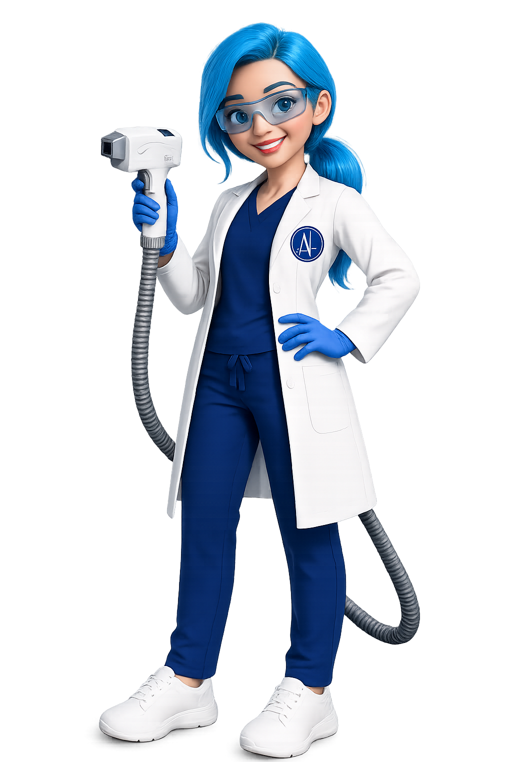 Mila, a especialista da Alugar Laser